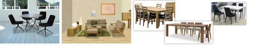 Dining 130セット以上展示!