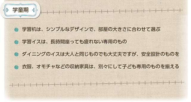 子供家具 学童期